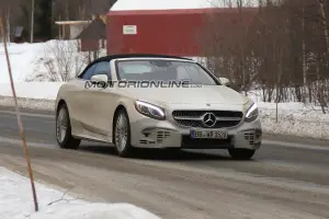 Mercedes Classe S Cabrio restyling foto spia 14 febbraio 2017 - 6