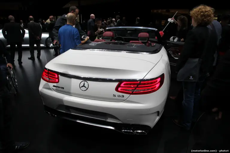 Mercedes Classe S Cabrio - Salone di Francoforte 2015 - 11