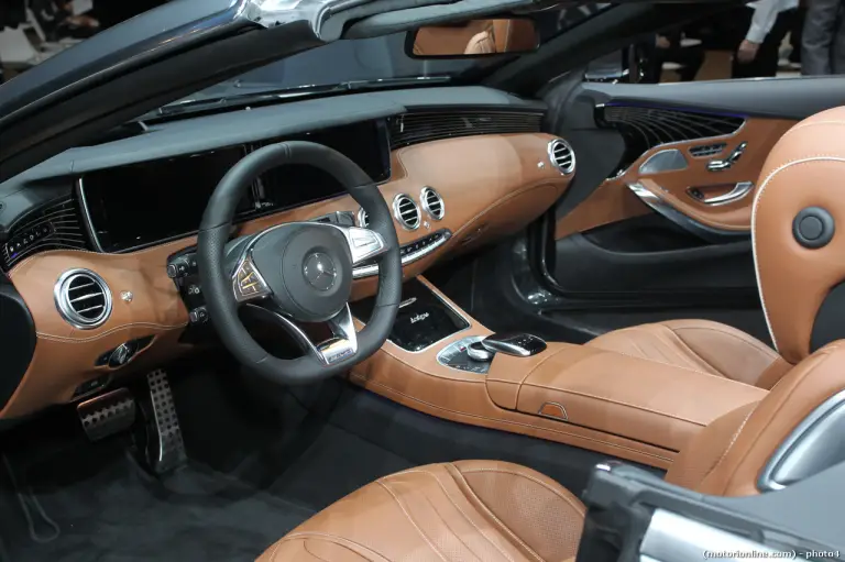 Mercedes Classe S Cabrio - Salone di Francoforte 2015 - 12