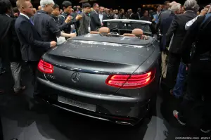 Mercedes Classe S Cabrio - Salone di Francoforte 2015