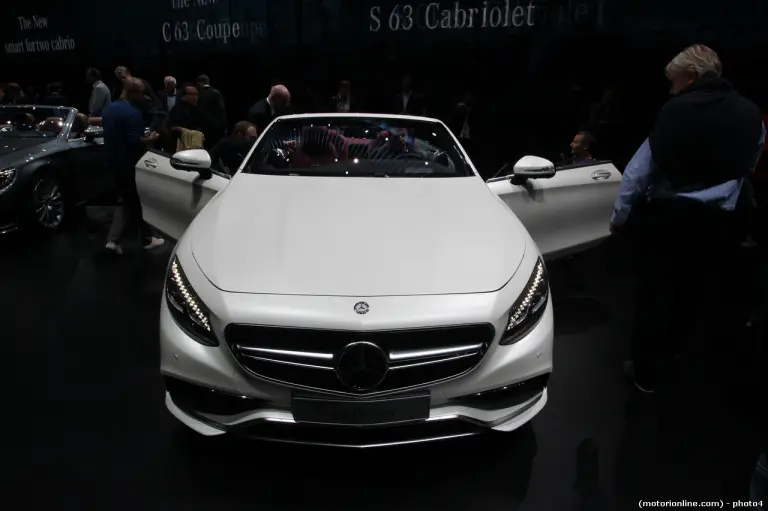 Mercedes Classe S Cabrio - Salone di Francoforte 2015 - 5