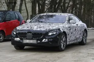 Mercedes Classe S Coupe - Foto spia - 20 02 2013