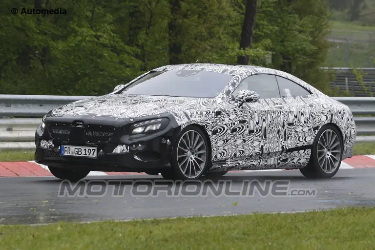 Mercedes Classe S Coupe - Foto spia 27-05-2013 - 2