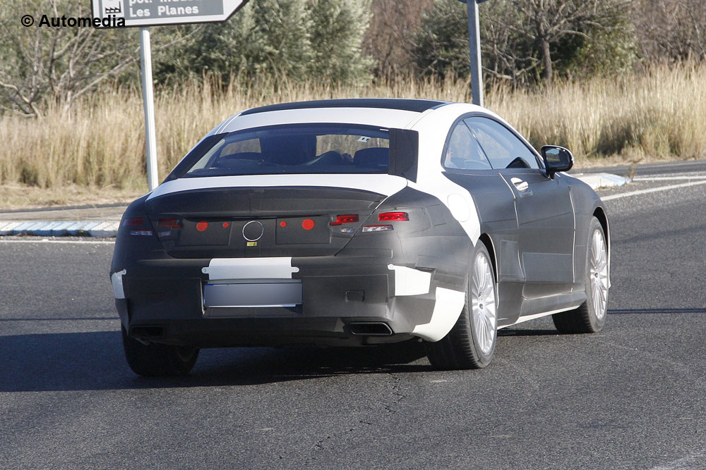 Mercedes Classe S Coupe - Foto spia 29-11-2013