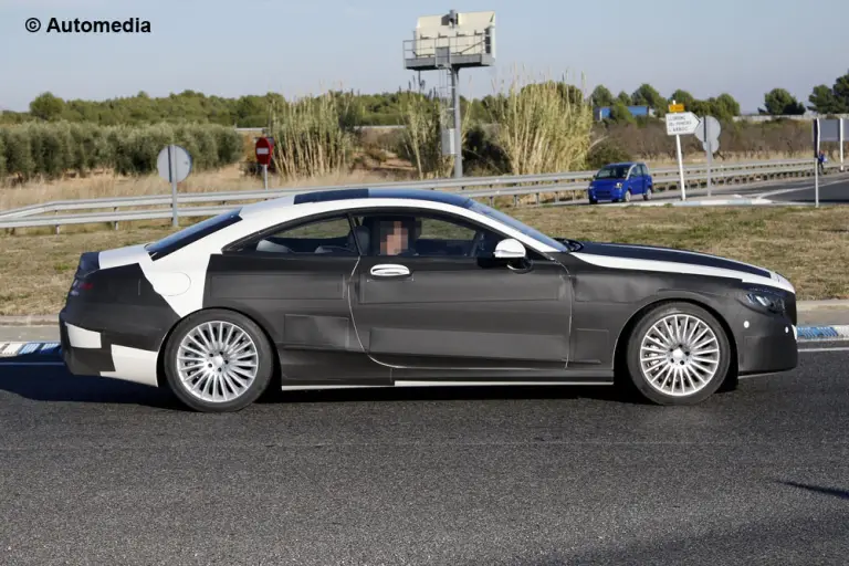 Mercedes Classe S Coupe - Foto spia 29-11-2013 - 3