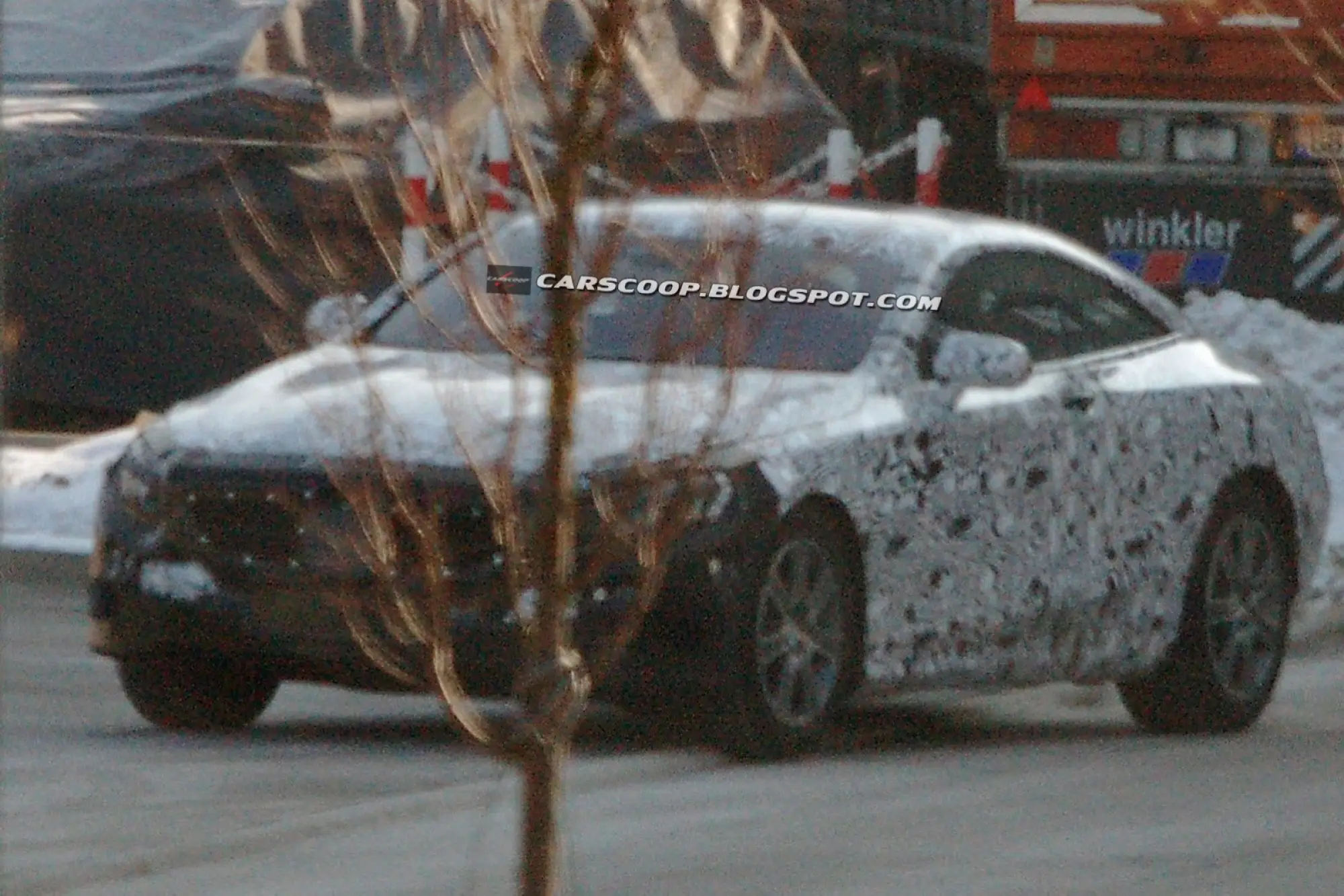 Mercedes Classe S Coupé foto spia - 4