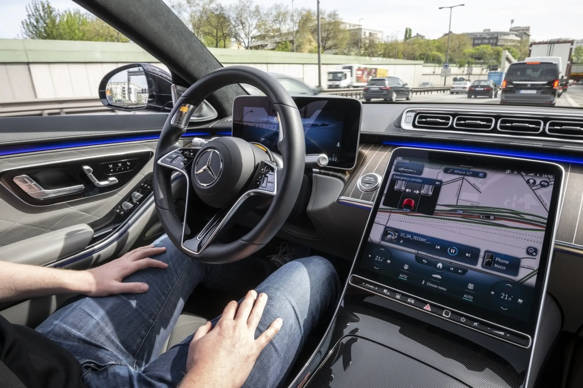 Mercedes Classe S ed EQS Drive Pilot - Foto - 3