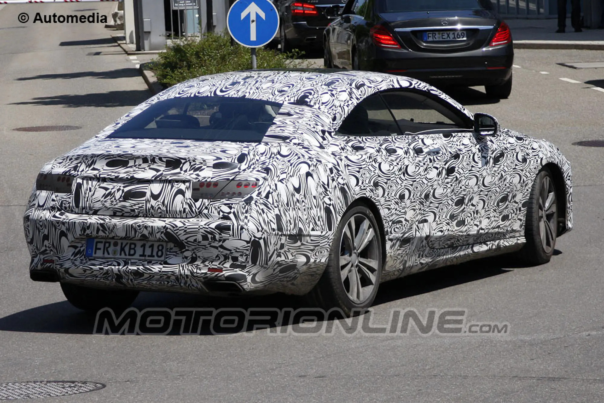 Mercedes Classe S - Foto spia 17-06-2013 - 4