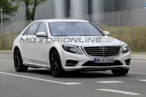 Mercedes Classe S foto spia 26 Settembre 2017