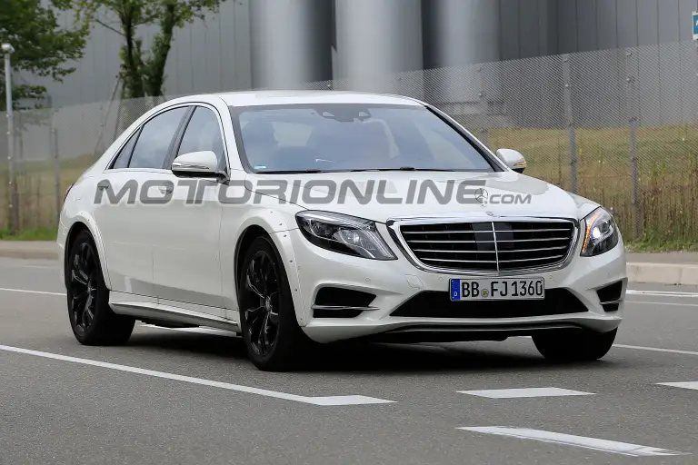 Mercedes Classe S foto spia 26 Settembre 2017 - 1