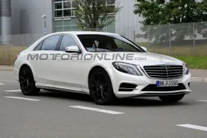 Mercedes Classe S foto spia 26 Settembre 2017