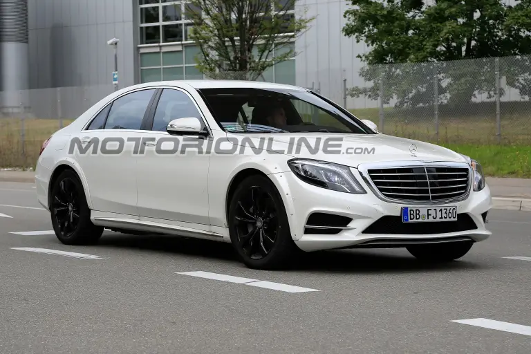 Mercedes Classe S foto spia 26 Settembre 2017 - 2