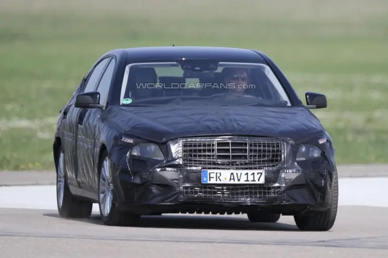 Mercedes Classe S foto spia - 4