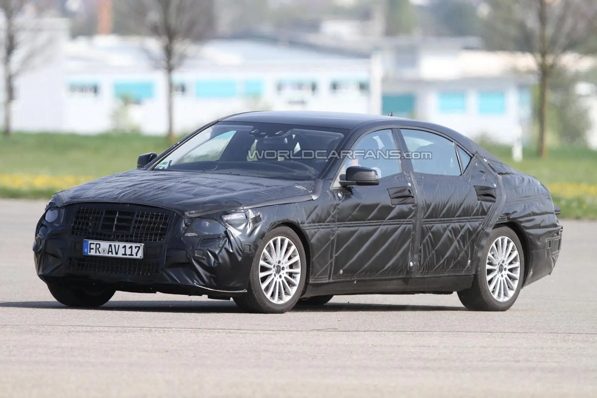 Mercedes Classe S foto spia - 1