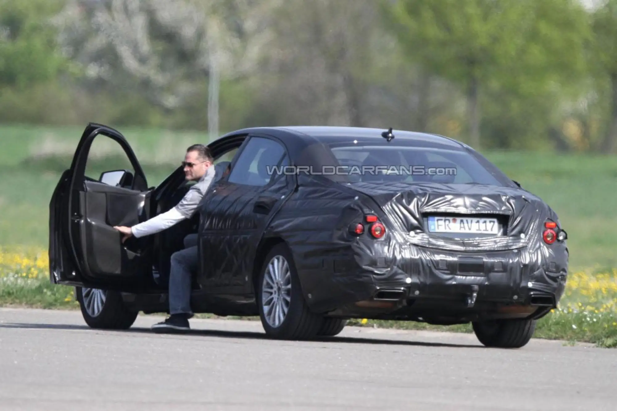 Mercedes Classe S foto spia - 12
