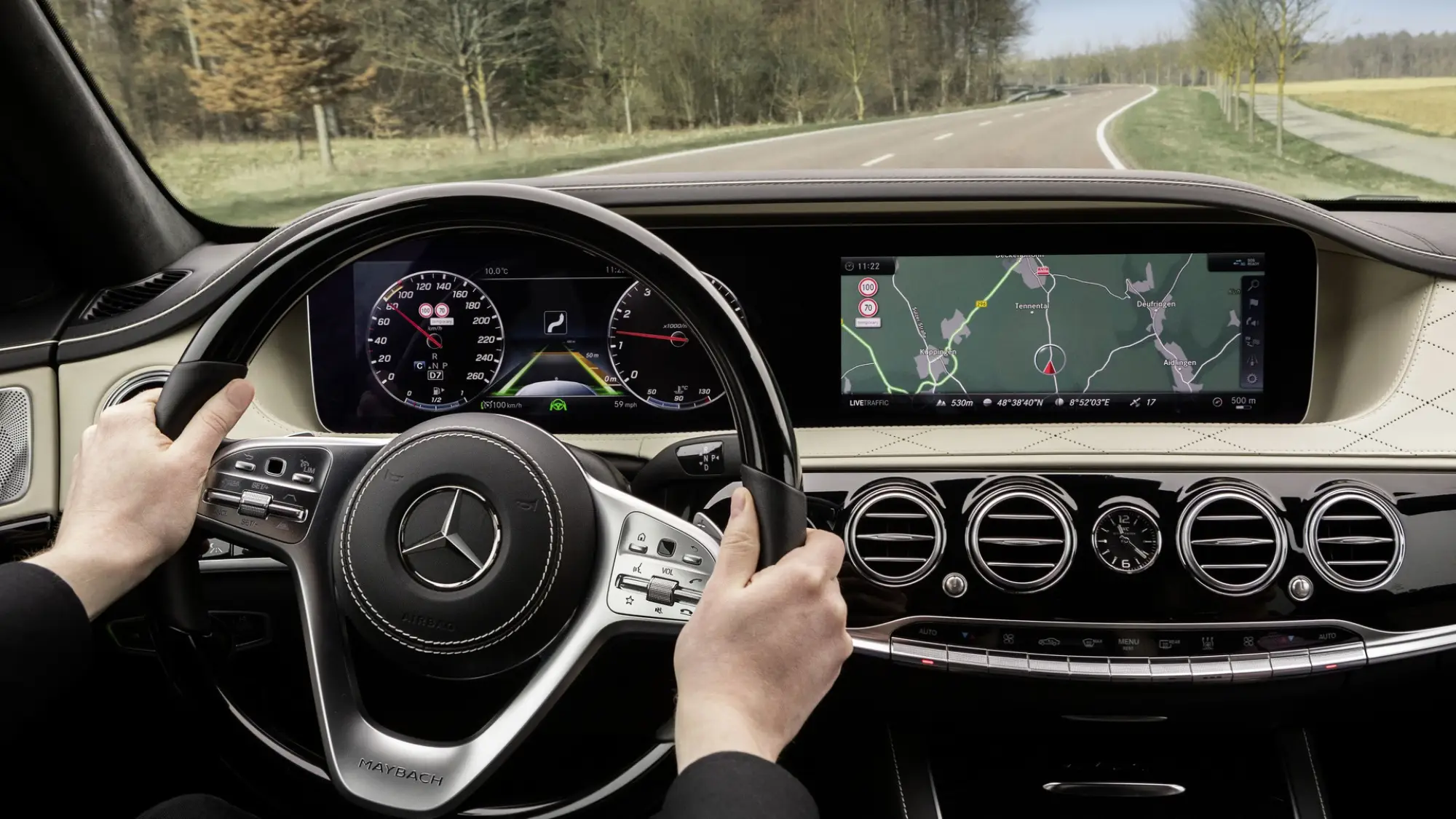 Mercedes Classe S MY 2018 - Interni - 3