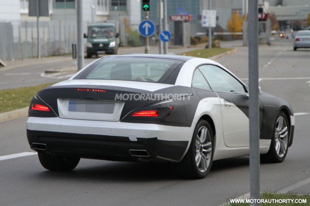 Mercedes Classe SL - Foto spia 08-11-2011