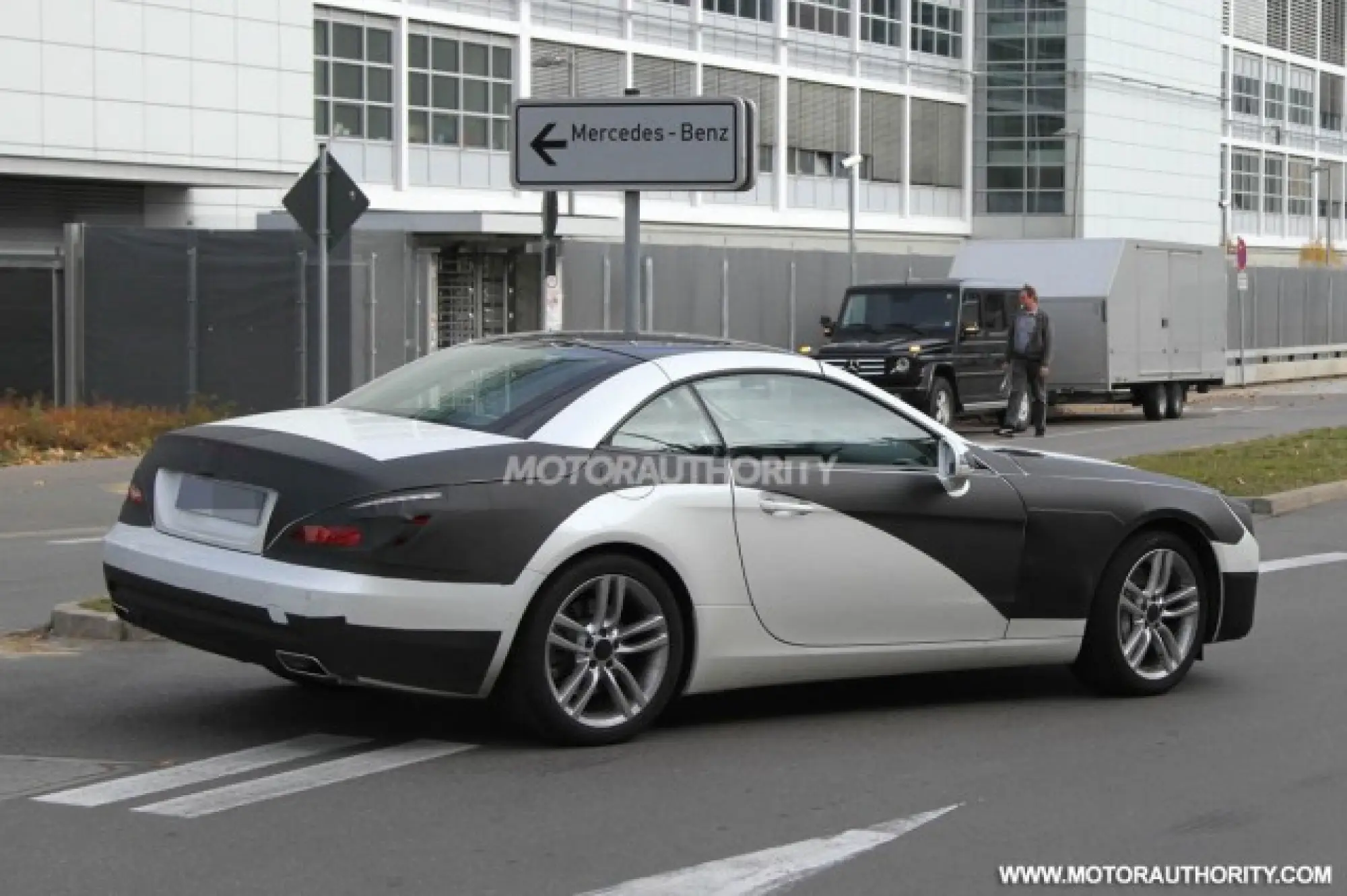 Mercedes Classe SL - Foto spia 08-11-2011 - 6