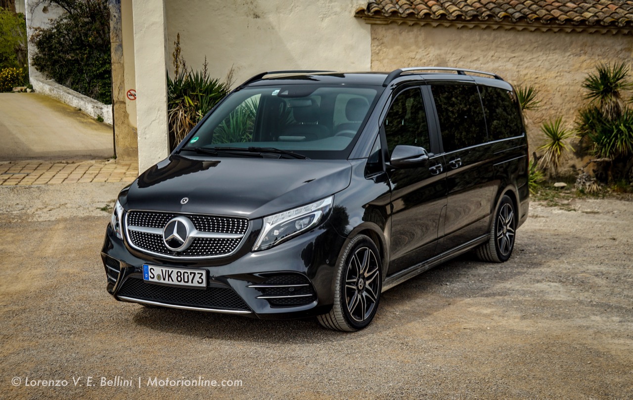 Mercedes Classe V MY 2019 - Test Drive in Anteprima