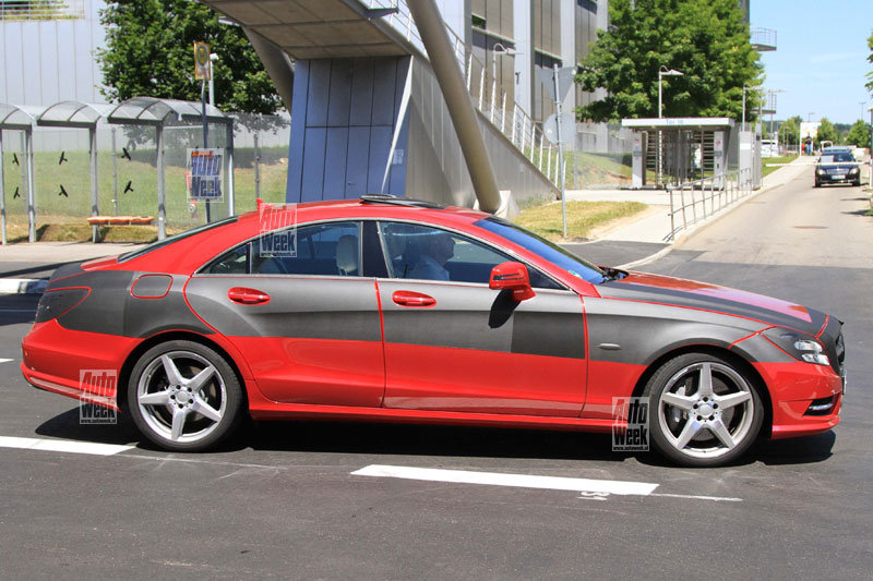 Mercedes CLS 2011 foto spia