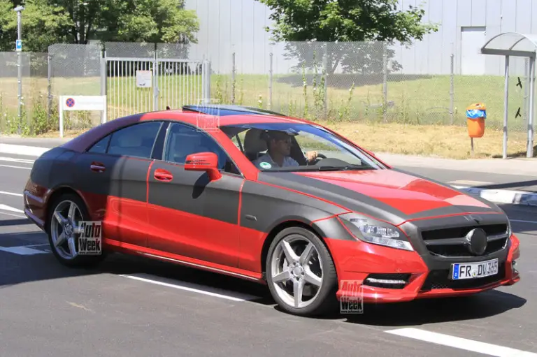 Mercedes CLS 2011 foto spia - 2