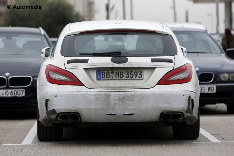 Mercedes CLS 63 AMG Shooting Brake - Foto spia 13-12-2013 - 5