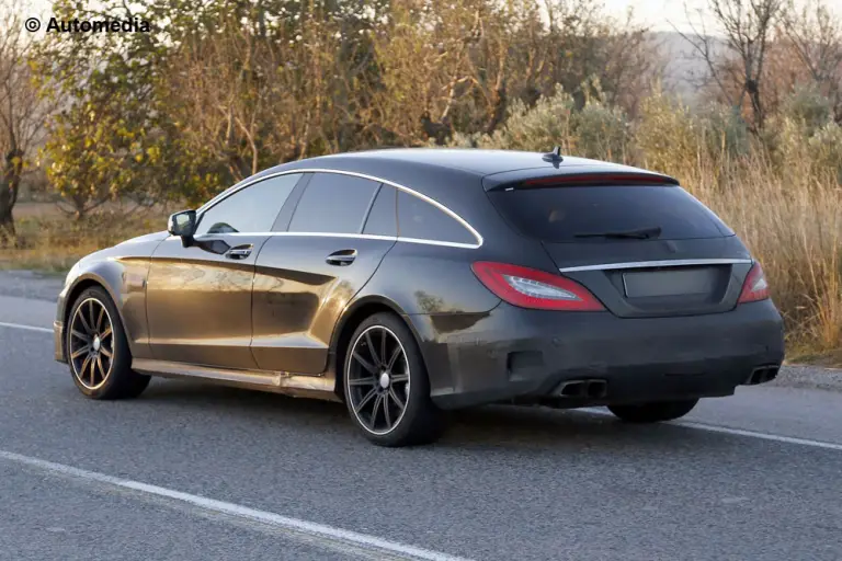 Mercedes CLS e CLS 63 AMG Shooting Brake 2015 - Foto spia 04-12-2013 - 4