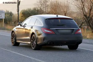 Mercedes CLS e CLS 63 AMG Shooting Brake 2015 - Foto spia 04-12-2013