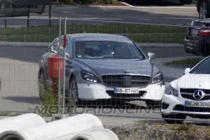 Mercedes CLS facelift 2014 - Foto spia 13-07-2013