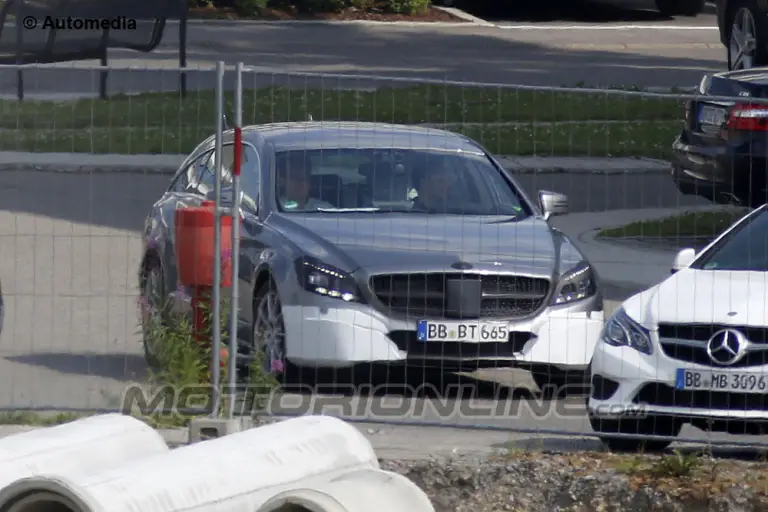 Mercedes CLS facelift 2014 - Foto spia 13-07-2013 - 1