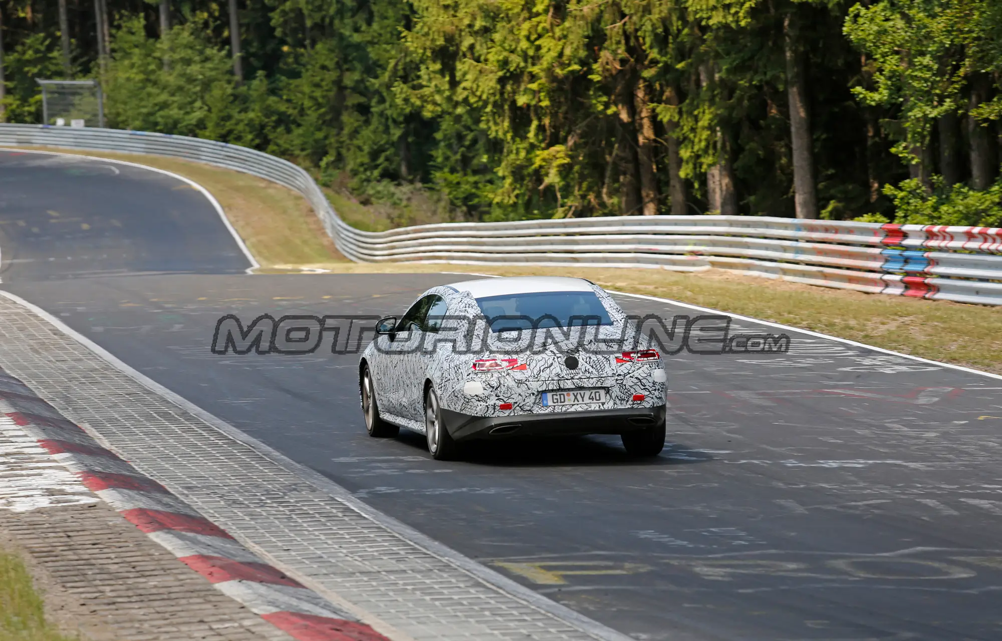 Mercedes CLS MY 2018 - Foto spia 23-06-2017 - 8