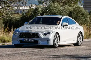 Mercedes CLS MY 2018 foto spia 9 novembre 2017