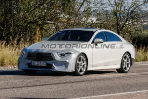 Mercedes CLS MY 2018 foto spia 9 novembre 2017