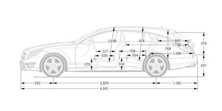 Mercedes CLS Shooting Brake - 2012 - 152