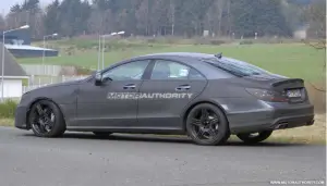 Mercedes CLS63 AMG, foto spia 14-4-10