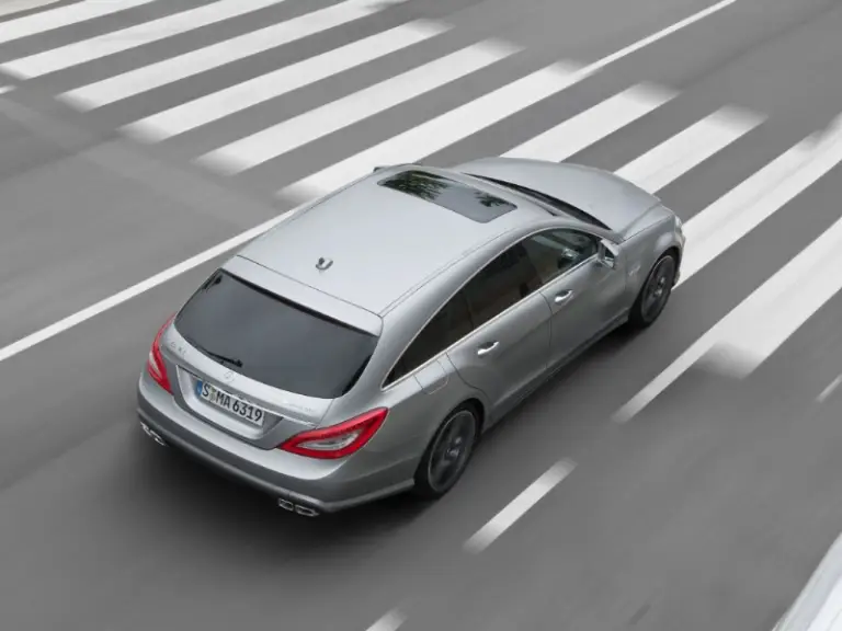 Mercedes CLS63 AMG Shooting Brake nuove immagini - 8