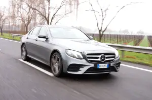 Mercedes E220d Prova su Strada 2016