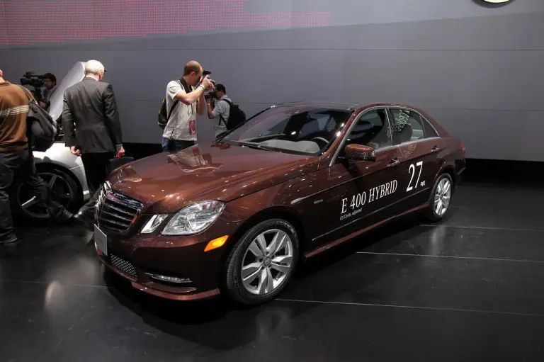 Mercedes E400 BlueTec Hybrid - Salone di Detroit 2012 - 11