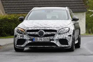 Mercedes E63 AMG Station Wagon - foto spia (maggio 2016)