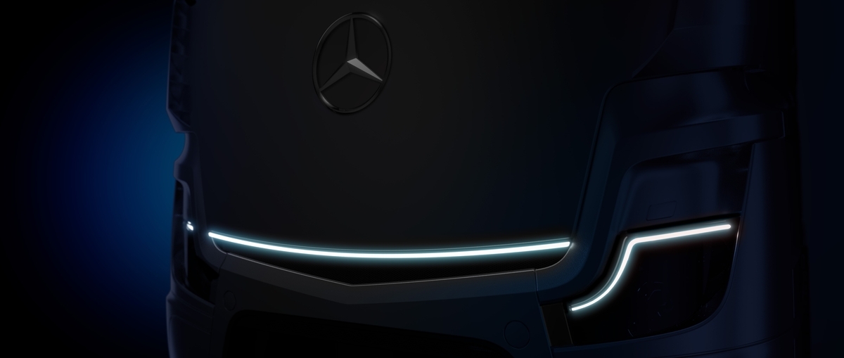 Mercedes eActros LongHaul concept - Teaser