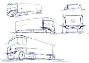 Mercedes eActros LongHaul concept - Teaser - 1