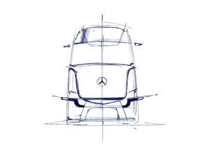 Mercedes eActros LongHaul concept - Teaser