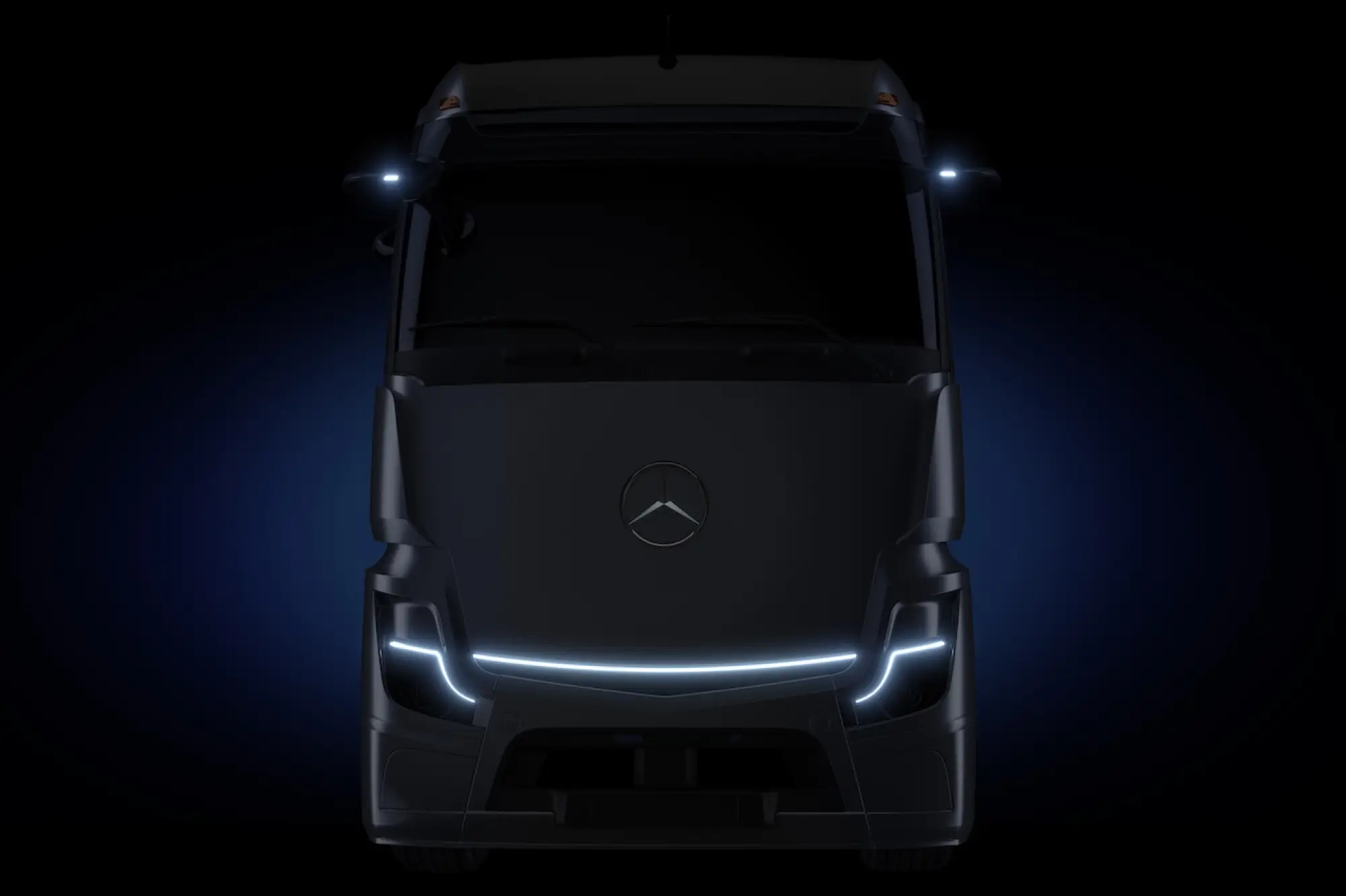 Mercedes eActros LongHaul concept - Teaser - 3