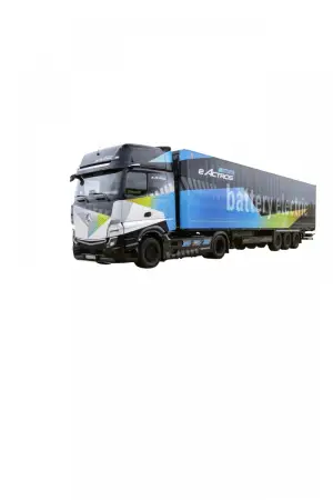 Mercedes eActros LongHaul prototipo - Foto - 40