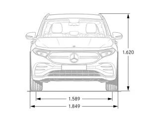 Mercedes EQA - Foto Ufficiali - 85