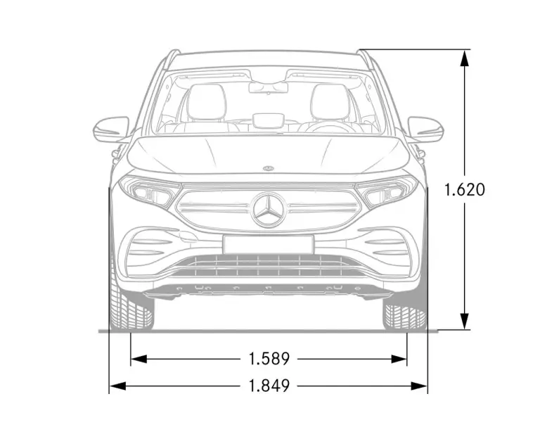 Mercedes EQA - Foto Ufficiali - 85