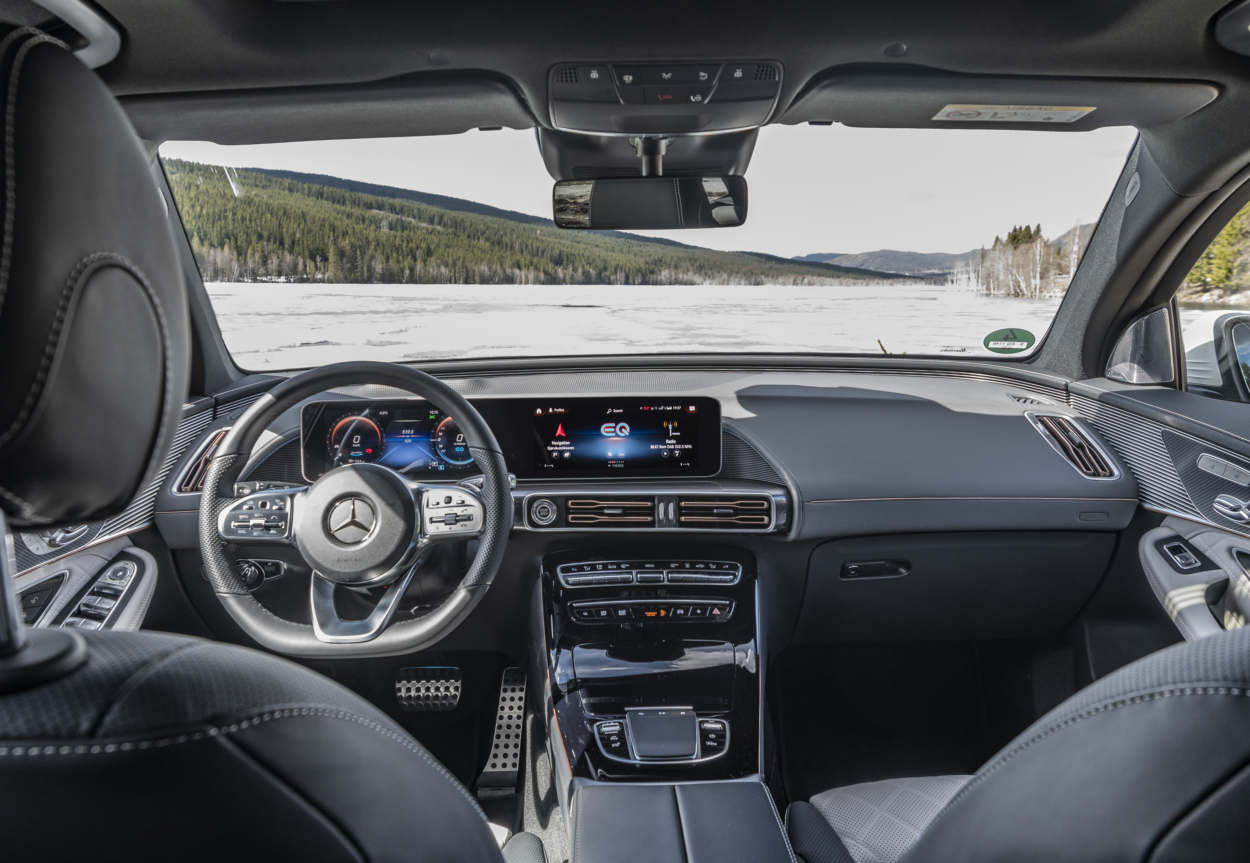 Mercedes EQC 2019 - Prova in Oslo