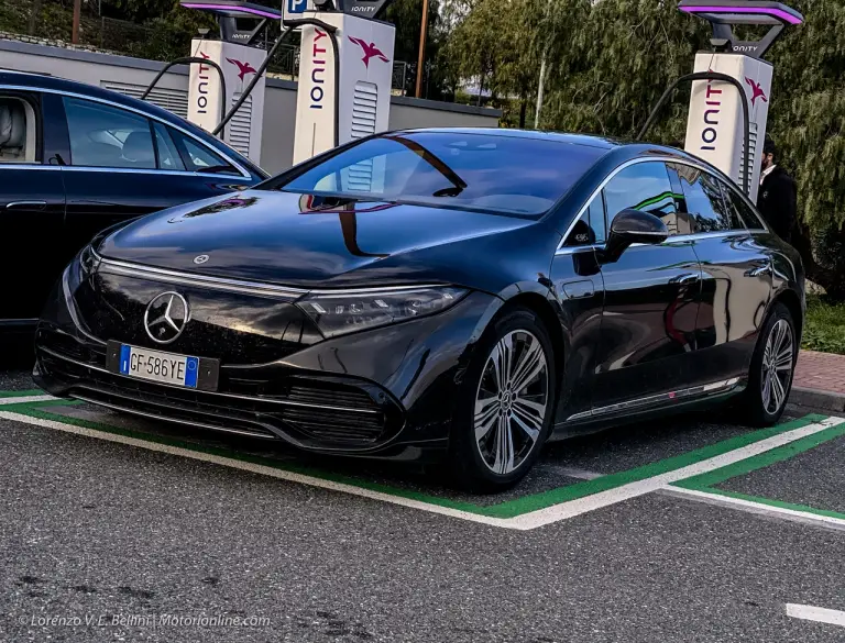 Mercedes EQS - Viaggio verso Nizza - 7