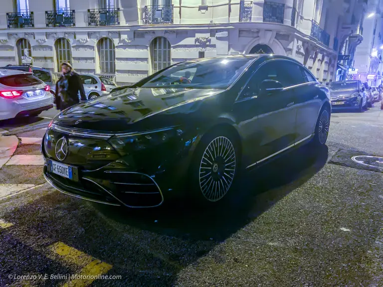 Mercedes EQS - Viaggio verso Nizza - 4