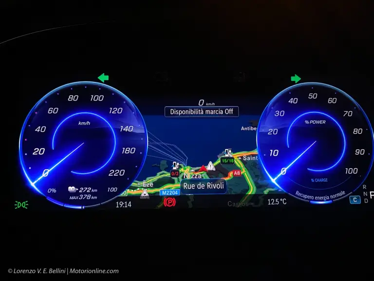 Mercedes EQS - Viaggio verso Nizza - 3
